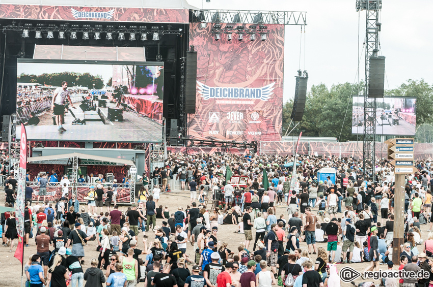 Impressionen vom Sonntag beim Deichbrand Festival 2018