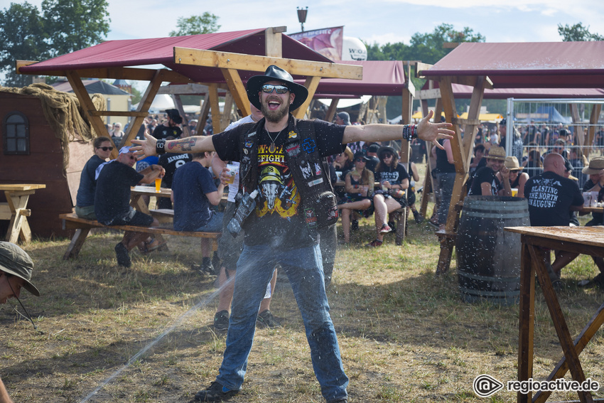 Impressionen vom Mittwoch beim Wacken Open Air 2018.