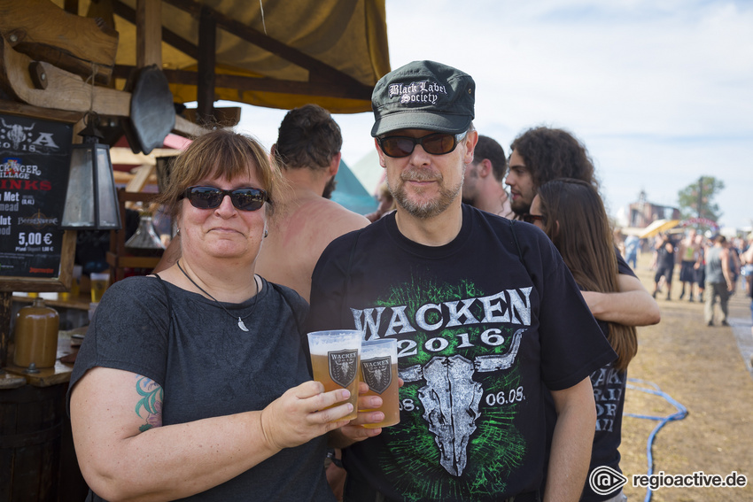 Impressionen vom Mittwoch beim Wacken Open Air 2018.