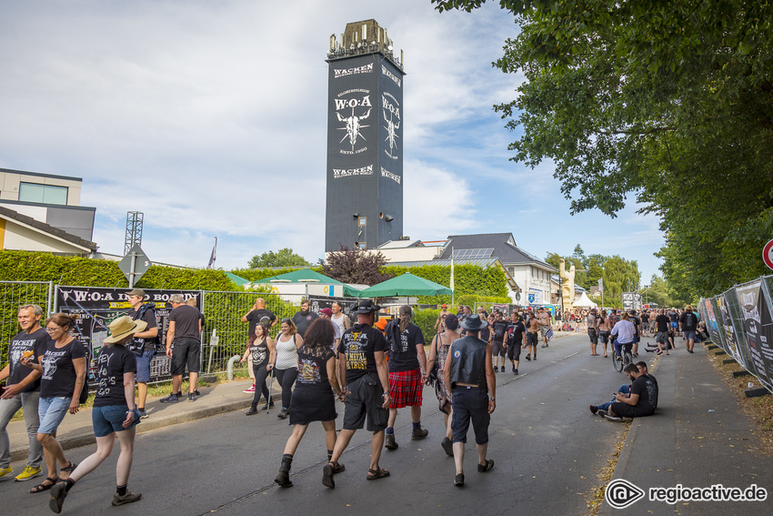 Impressionen vom Mittwoch beim Wacken Open Air 2018.