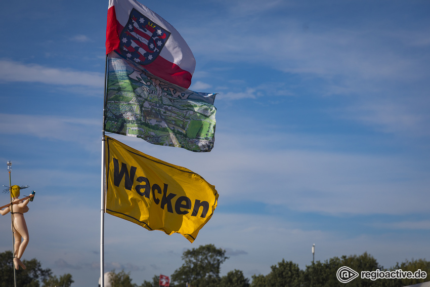 Impressionen vom Mittwoch beim Wacken Open Air 2018.