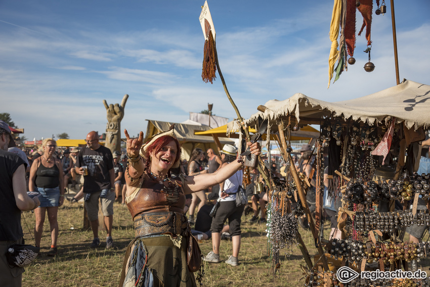 Impressionen vom Mittwoch beim Wacken Open Air 2018.