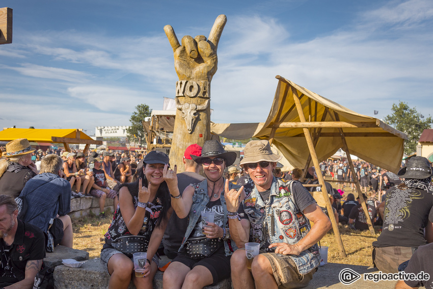 Impressionen vom Mittwoch beim Wacken Open Air 2018.