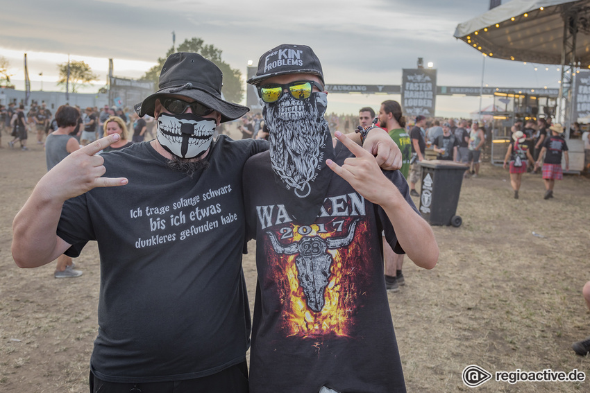 Impressionen vom Mittwoch beim Wacken Open Air 2018.