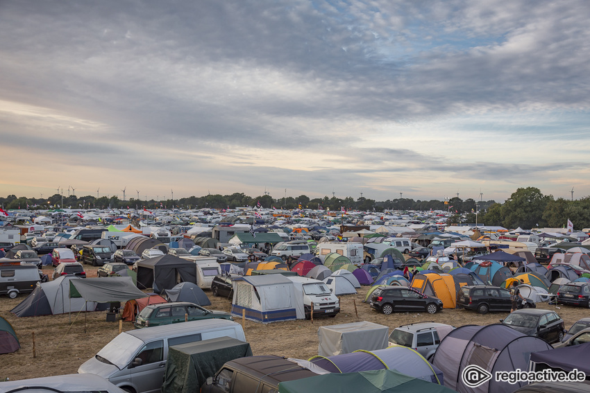 Impressionen vom Mittwoch beim Wacken Open Air 2018.