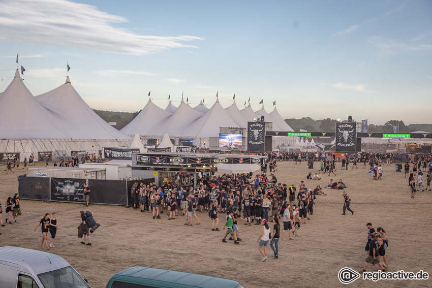 Impressionen vom Mittwoch beim Wacken Open Air 2018.