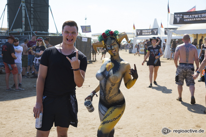 Wacken Open Air am Donnerstag startet mit Hitze.