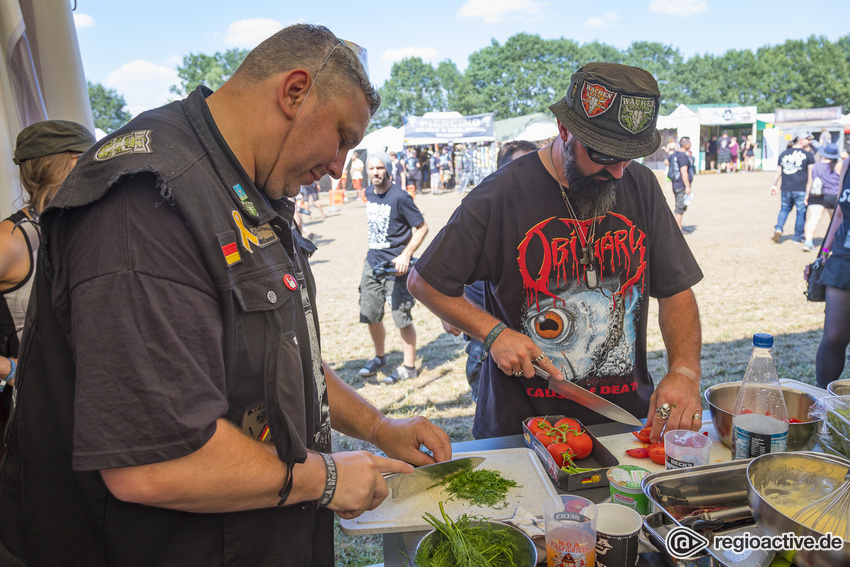 Wacken Open Air am Donnerstag startet mit Hitze.