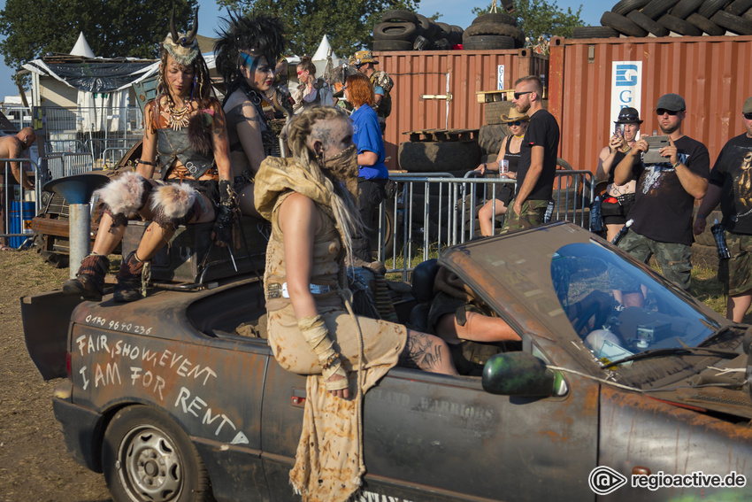 Wacken Open Air am Donnerstag startet mit Hitze.