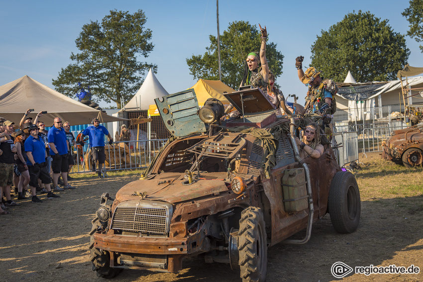 Wacken Open Air am Donnerstag startet mit Hitze.