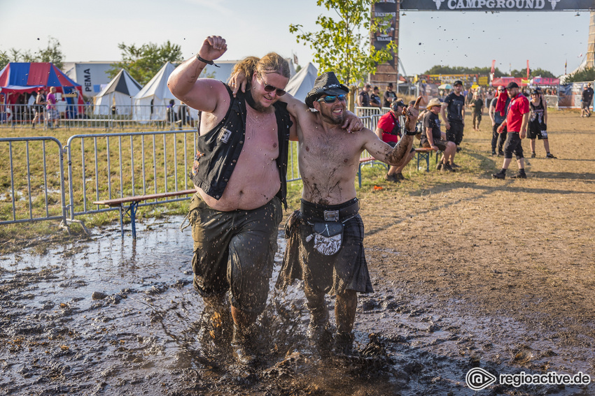 Wacken Open Air am Donnerstag startet mit Hitze.