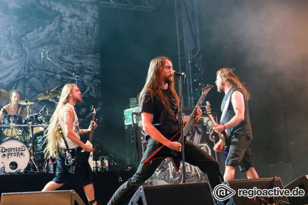 Voller Einsatz - Furchtlos: Bilder von Deserted Fear live beim Wacken Open Air 2018 