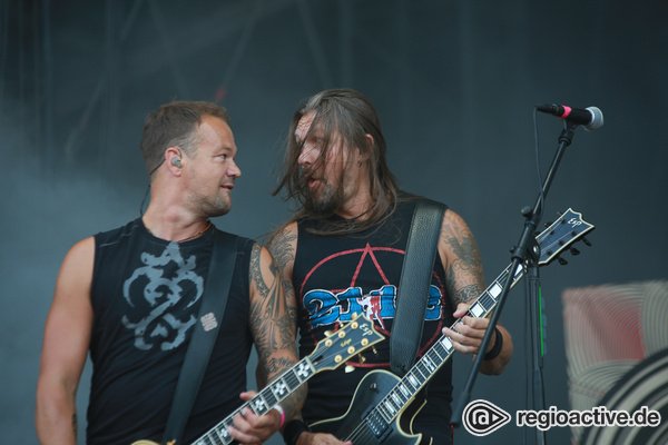 Finnisches Metal - Beweglich: Live-Bilder von Amorphis beim Wacken Open Air 2018 