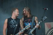 Beweglich: Live-Bilder von Amorphis beim Wacken Open Air 2018