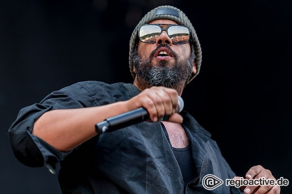 Rap der ersten Generation - Aufgeweckt: Fotos von Samy Deluxe & DLX Band live im Kulturpark Wiesbaden 