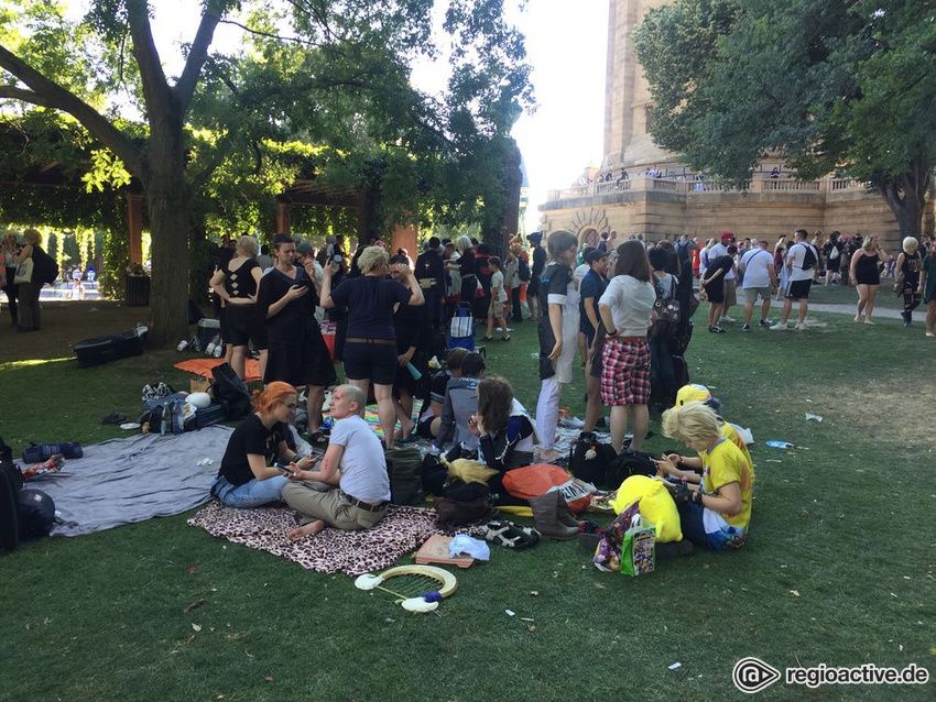 Impressionen von der Animagic 2018 rund um den Wasserturm Mannheim.