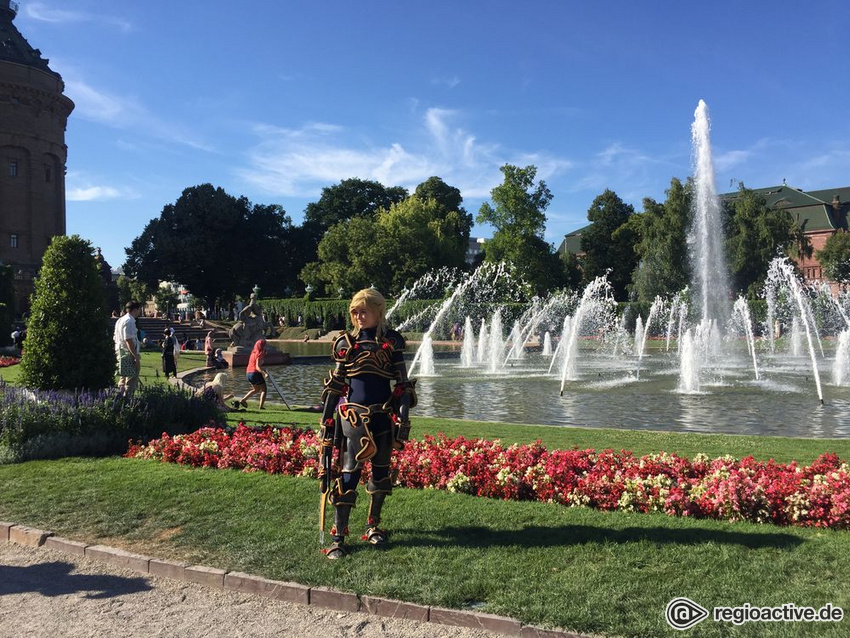 Impressionen von der Animagic 2018 rund um den Wasserturm Mannheim.