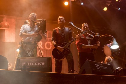 Dudelsäcke - Abschluss: Live-Bilder von In Extremo beim Wacken Open Air 2018 