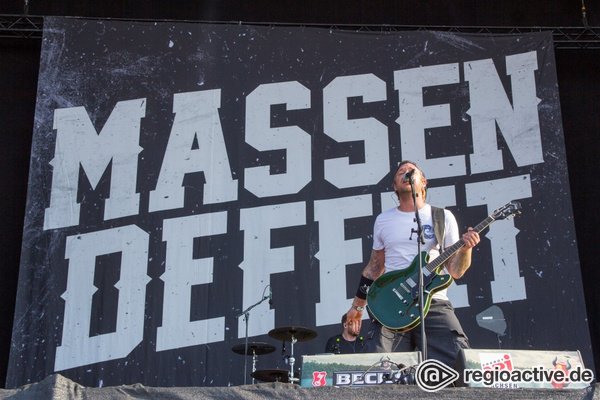 Ganz nah - Massendefekt: Bilder ihres Live-Gigs auf dem Highfield Festival 2018 