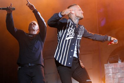 Erde & Knochen - Kontra K: Bilder der Hip-Hop-Show live auf dem Highfield Festival 2018 