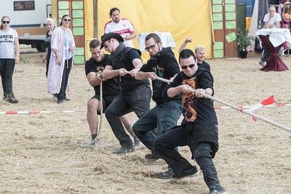 Hochland im Tiefland - Kraftvoll: Bilder der Highlandgames bei Rock im Hinterland 2018 