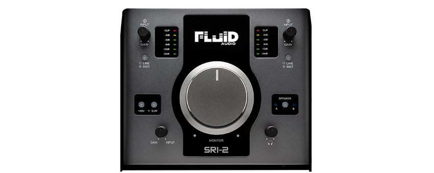 Audio Interface und Monitor Controller: Fluid Audio präsentiert das SRI-2