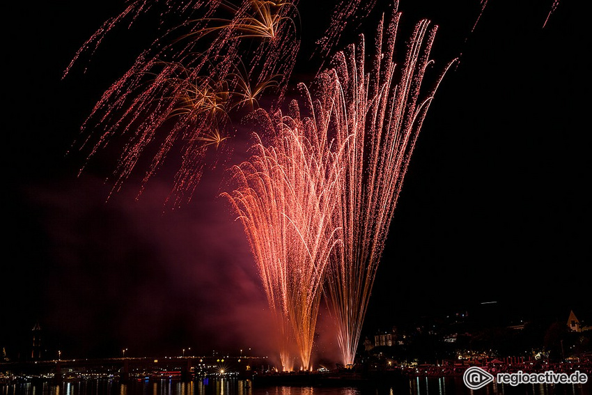 Großes Musikfeuerwerk beim Museumsuferfest Frankfurt 2018