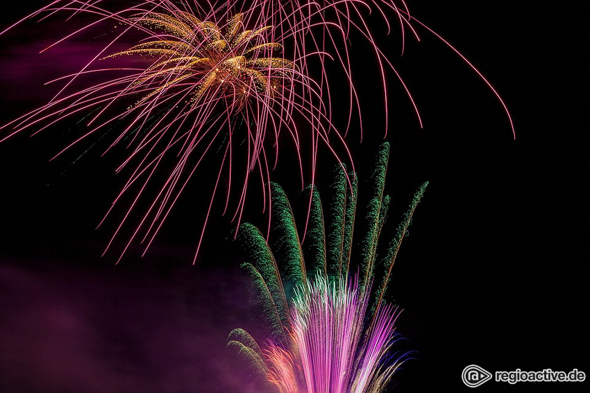 Großes Musikfeuerwerk beim Museumsuferfest Frankfurt 2018