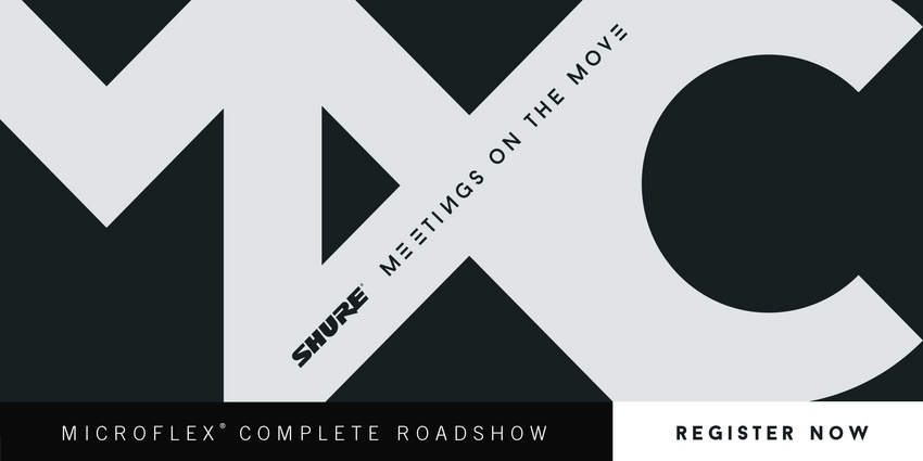 Meetings on the Move: Shure veranstaltet Microflex Complete Roadshow