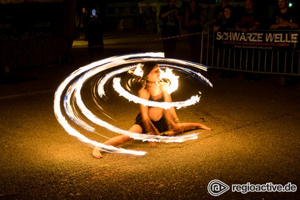 Spiel mit dem Feuer - Impressionen vom Black Castle Festival 2018 in Mannheim - Teil 2 von 2 