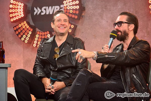 Cowboys im Gespräch - Bilder des Star Talks mit The BossHoss beim SWR3 New Pop Festival 2018 