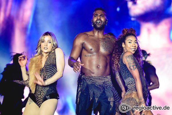 Show der heißen Körper - Jason Derulo liefert in Frankfurt ein energetisches Hitfeuerwerk 