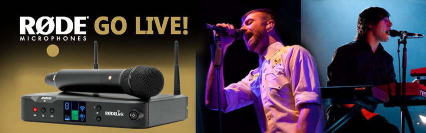 RØDE Go Live: Wer gewinnt das Wireless Performer Kit?