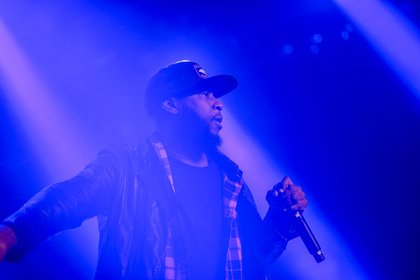 Sozialkritisch - Talib Kweli: Live-Bilder des Rappers in der Alten Feuerwache Mannheim 