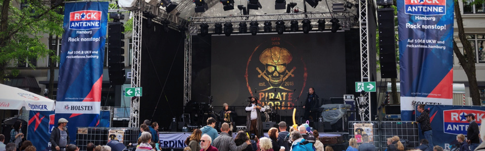 Kieler Woche 2019: Booking für die Pirate-World-Bühne