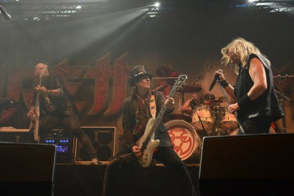 Klassiker aus Dänemark - Unermüdlich: Fotos der Pretty Maids live beim Knock Out Festival 2018 in Karlsruhe 