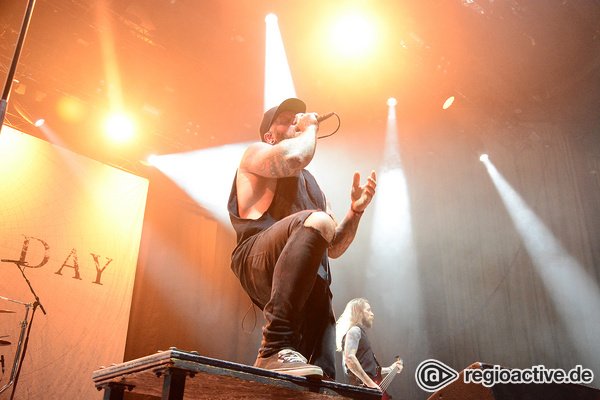 Härte - Progressiv: Live-Bilder von Any Given Day beim Knockdown Festival 2018 in Karlsruhe 