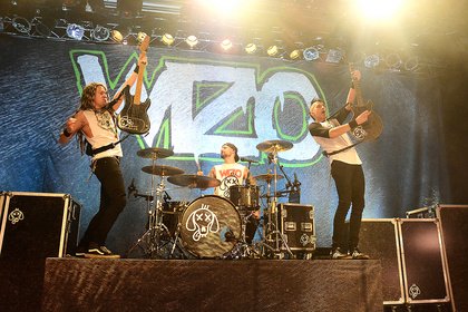 Voller Kraft - WIZO: Fotos der Punkband live in der halle02 in Heidelberg 