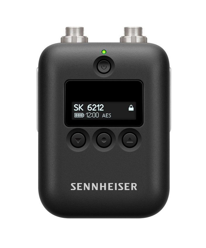 Der Sennheiser-Minisender SK 6212 wird zum ersten Mal auf einer US-Messe gezeigt