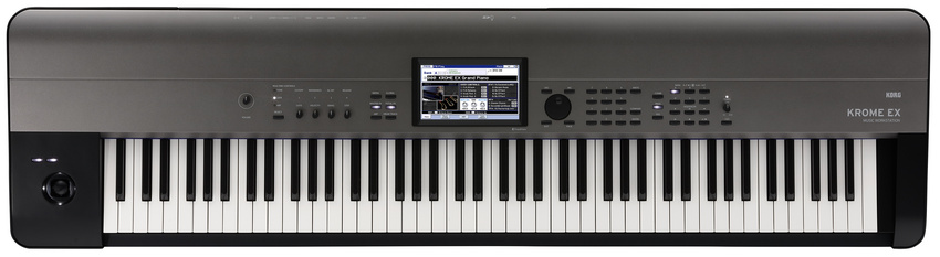 Das neue Krome Ex Modell (88 Tasten) von Korg