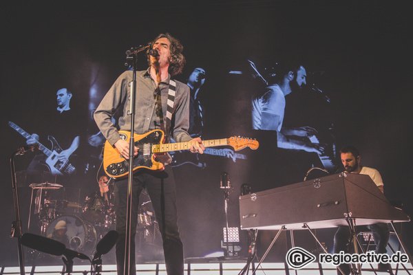 Endlich wieder da - Snow Patrol bieten ihren Fans in Frankfurt eine Rockshow mit großen Gefühlen 