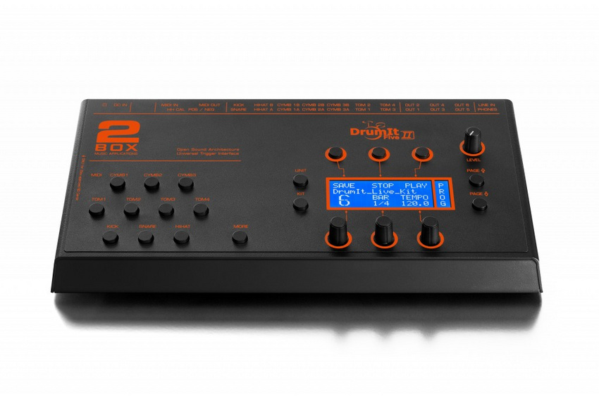 Ab April 2019 verfügbar: Hyperactive Audiotechnik präsentiert neues 2Box DrumIt Five MKII