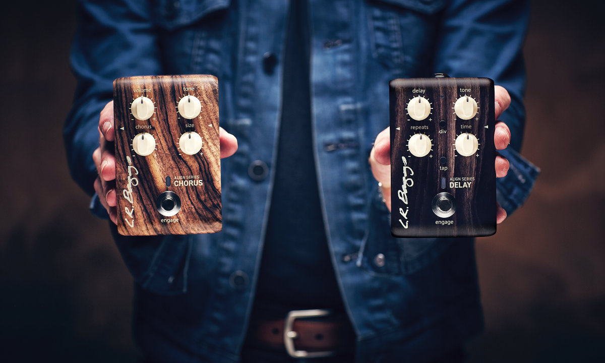 L.R.Baggs: Neue Chorus- und Delay-Pedale der ALIGN-Serie jetzt lieferbar!