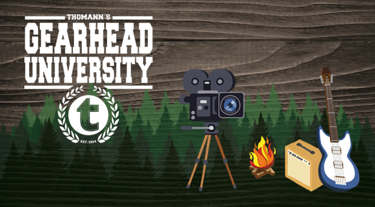 Summercamp-Style: Thomann’s Gearhead University ist zurück und wartet auf euren Input!