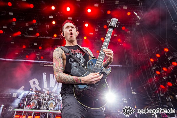 US-Härte - Mit Zunge: Bilder von Trivium live bei Rock am Ring 2019 