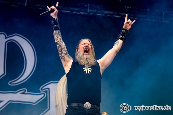 Mächtig - Wikinger: Bilder von Amon Amarth live bei Rock am Ring 2019 