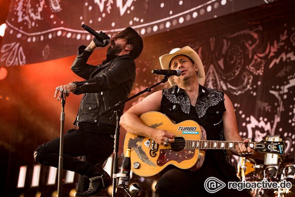 Feurig - The BossHoss: Fotos der Cowboys live bei Rock am Ring 2019 