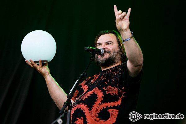 Viel Spaß - Mit Jack Black: Fotos von Tenacious D live bei Rock am Ring 2019 