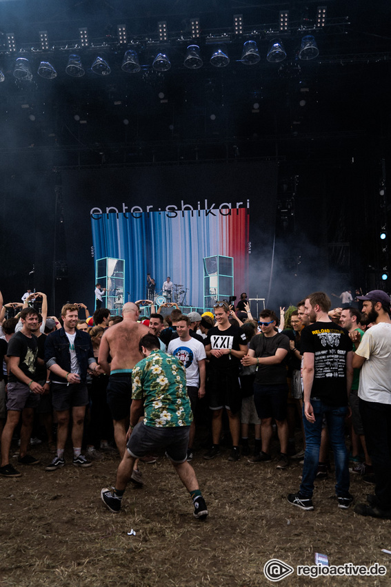 Enter Shikari (live beim Hurricane Festival 2019)