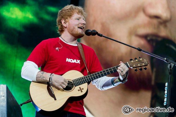 Gigantisch - Ed Sheeran: Bilder des Megastars live auf dem Hockenheimring 